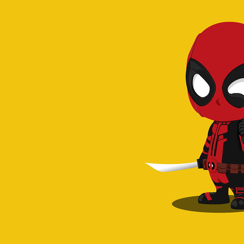 2932x2932 Kid Deadpool Minimalism Ipad Pro Retina Display , Backgrounds ...