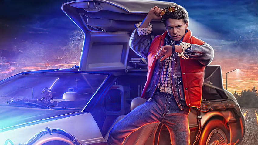 Back To The Future Marty Poster, Movies, Backgrounds, and, back to the future movie HD wallpaper
