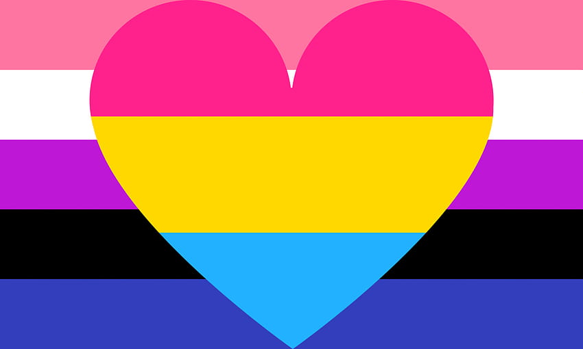 Bandeira do Orgulho Combo Pansexual Genderfluid – Nação do Orgulho, bandeira genderfluid papel de parede HD