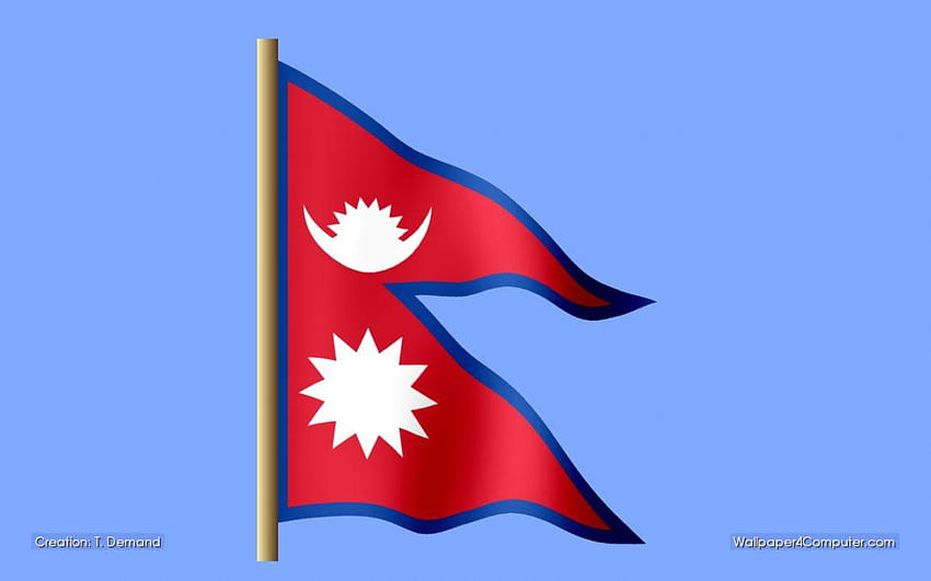 Bandeira do Nepal papel de parede HD