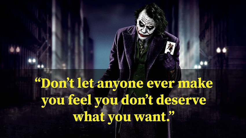21 Best Heath Ledger Joker Quote from The Dark Knight HD wallpaper