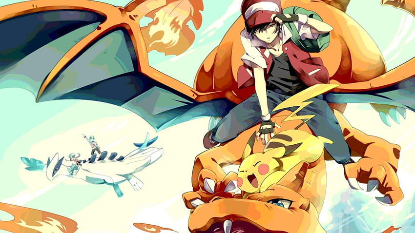 Pokemon Trainer Red HD wallpaper