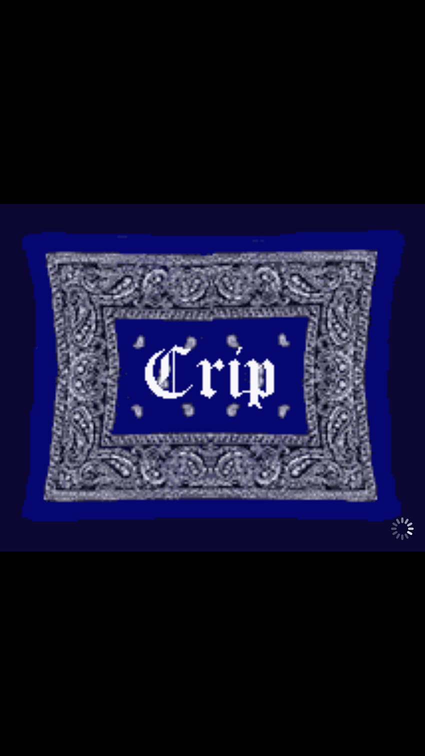 Dope Gang Crip on Dog, blue crip HD phone wallpaper