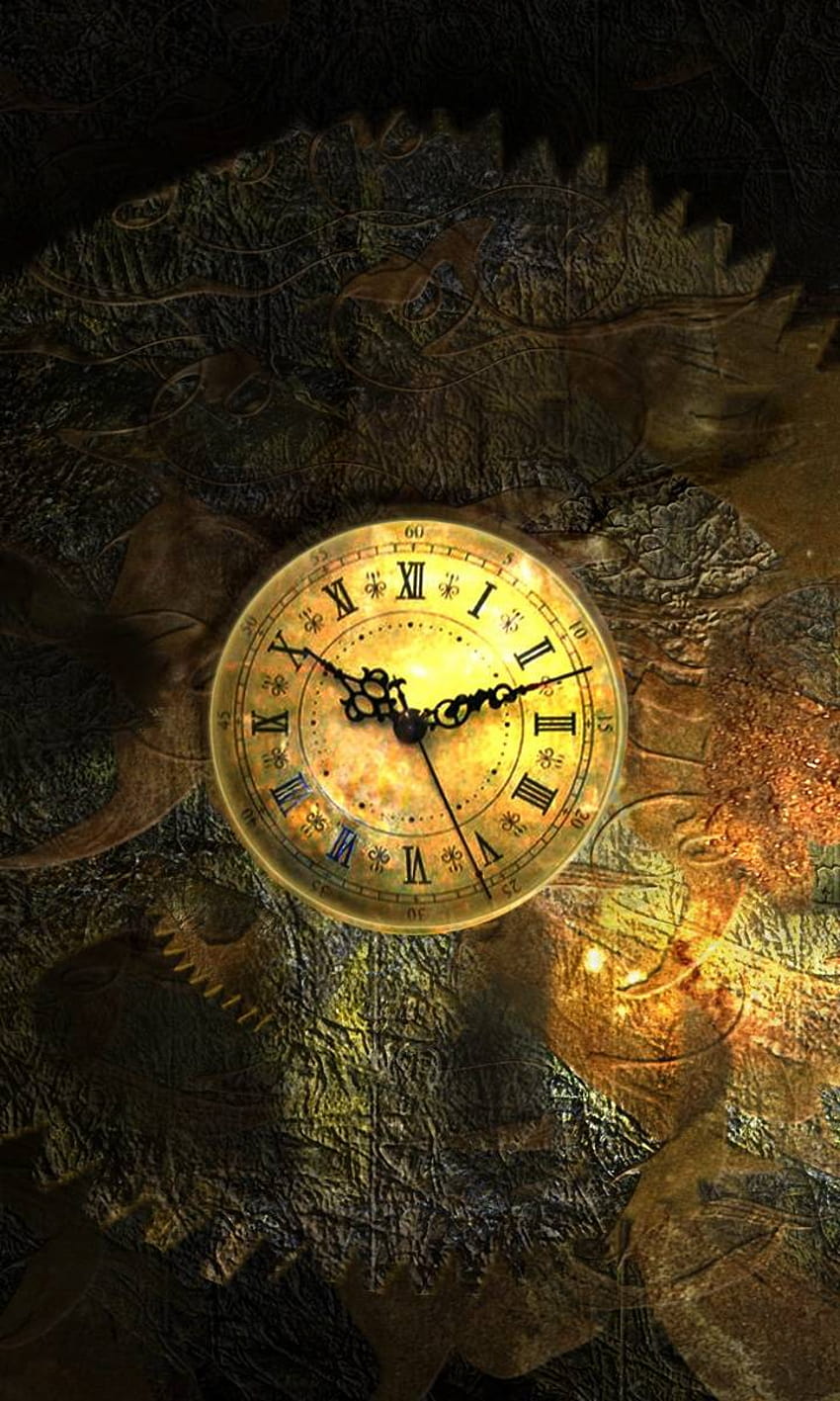 Old Clock by timothyczech HD phone wallpaper