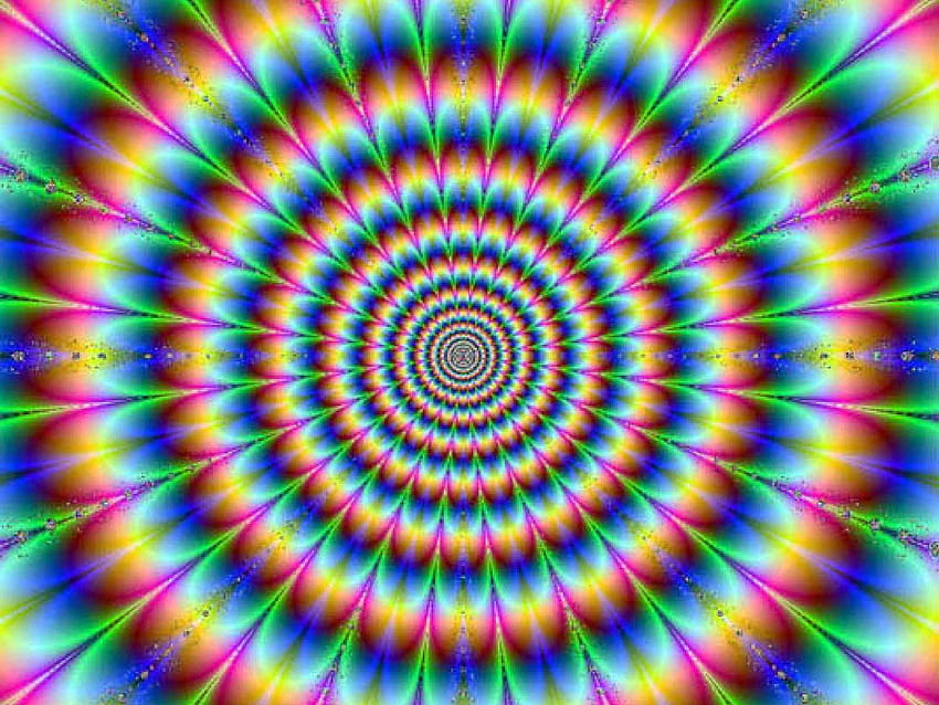 rainbow illusions HD wallpaper