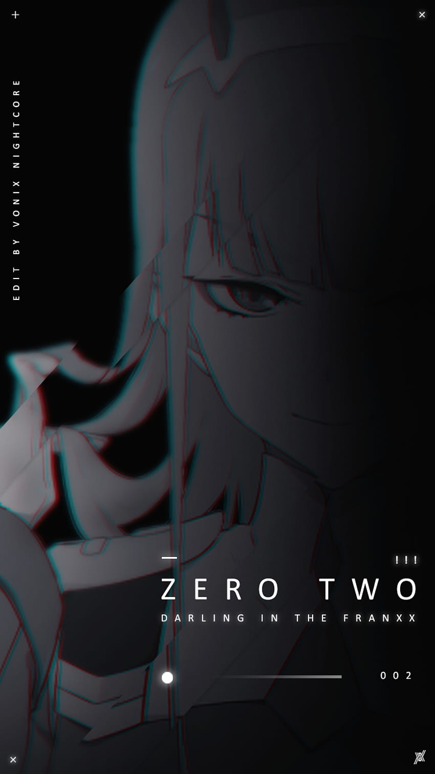 Zero Two Darling dans Franxx, zéro deux esthétique rétro Fond d'écran de téléphone HD