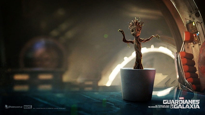 Guardians Of The Galaxy Baby Groot, bayi lucu penjaga galaksi Wallpaper HD