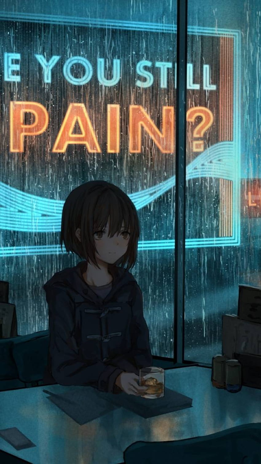 IPhone de anime triste, anime triste Papel de parede de celular HD