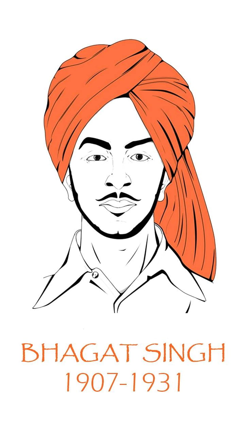 Bhagat Singh oleh DJSAM200000 wallpaper ponsel HD