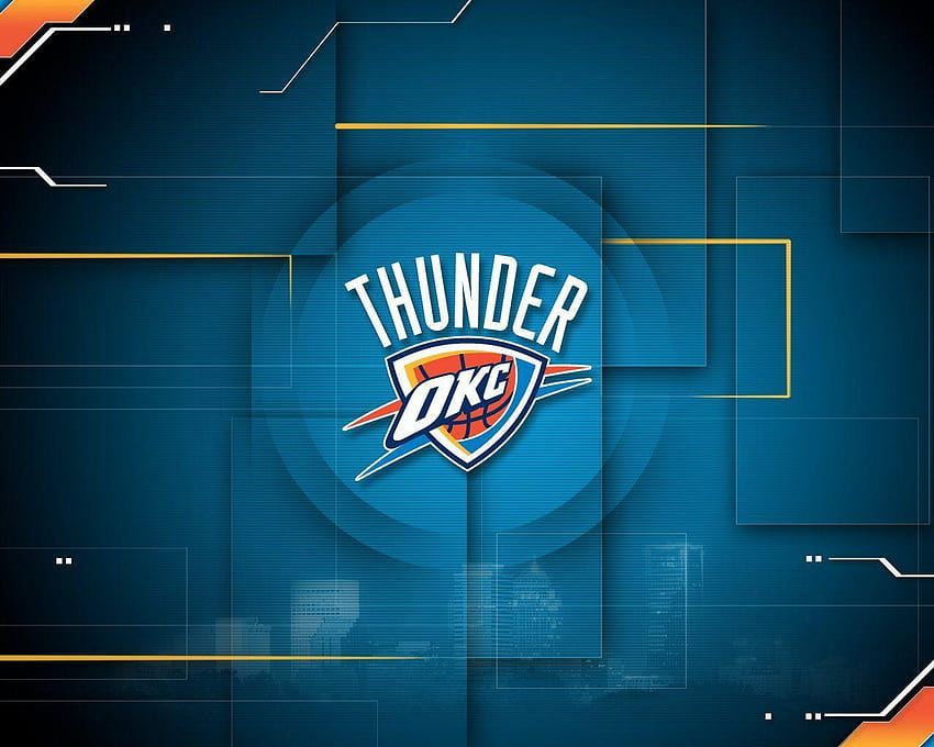 OKC Thunder 1024 × 576 Oklahoma Thunder, trueno de la ciudad de Oklahoma fondo de pantalla