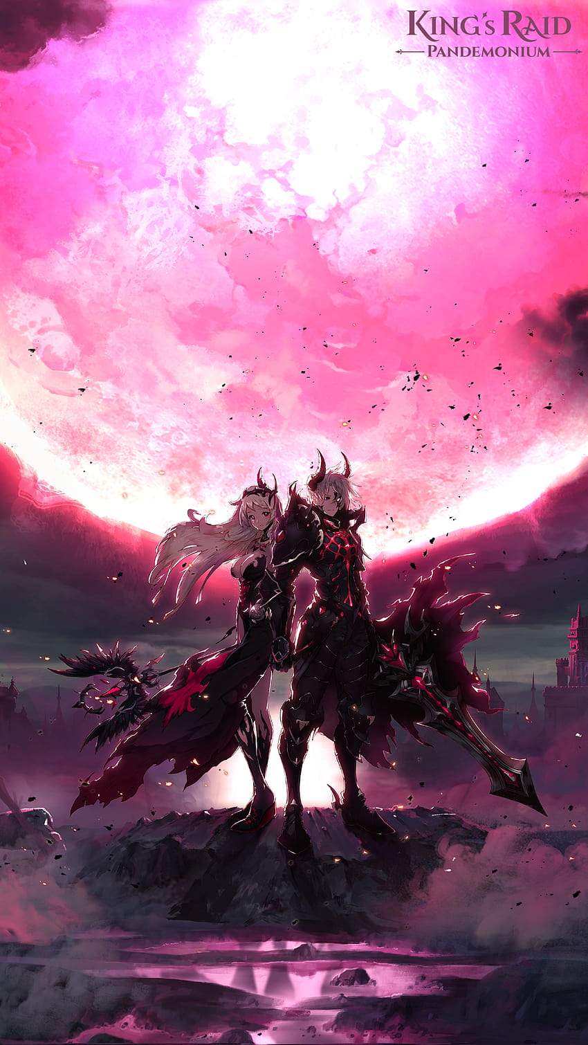 pandemonium game ps4, anime ps4 pink HD phone wallpaper