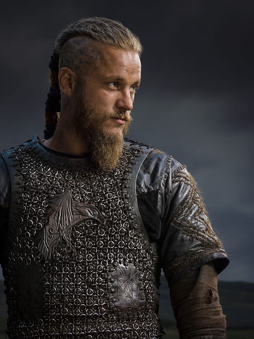 Vikings, Ragnar Lothbrok Fond d'écran de téléphone HD