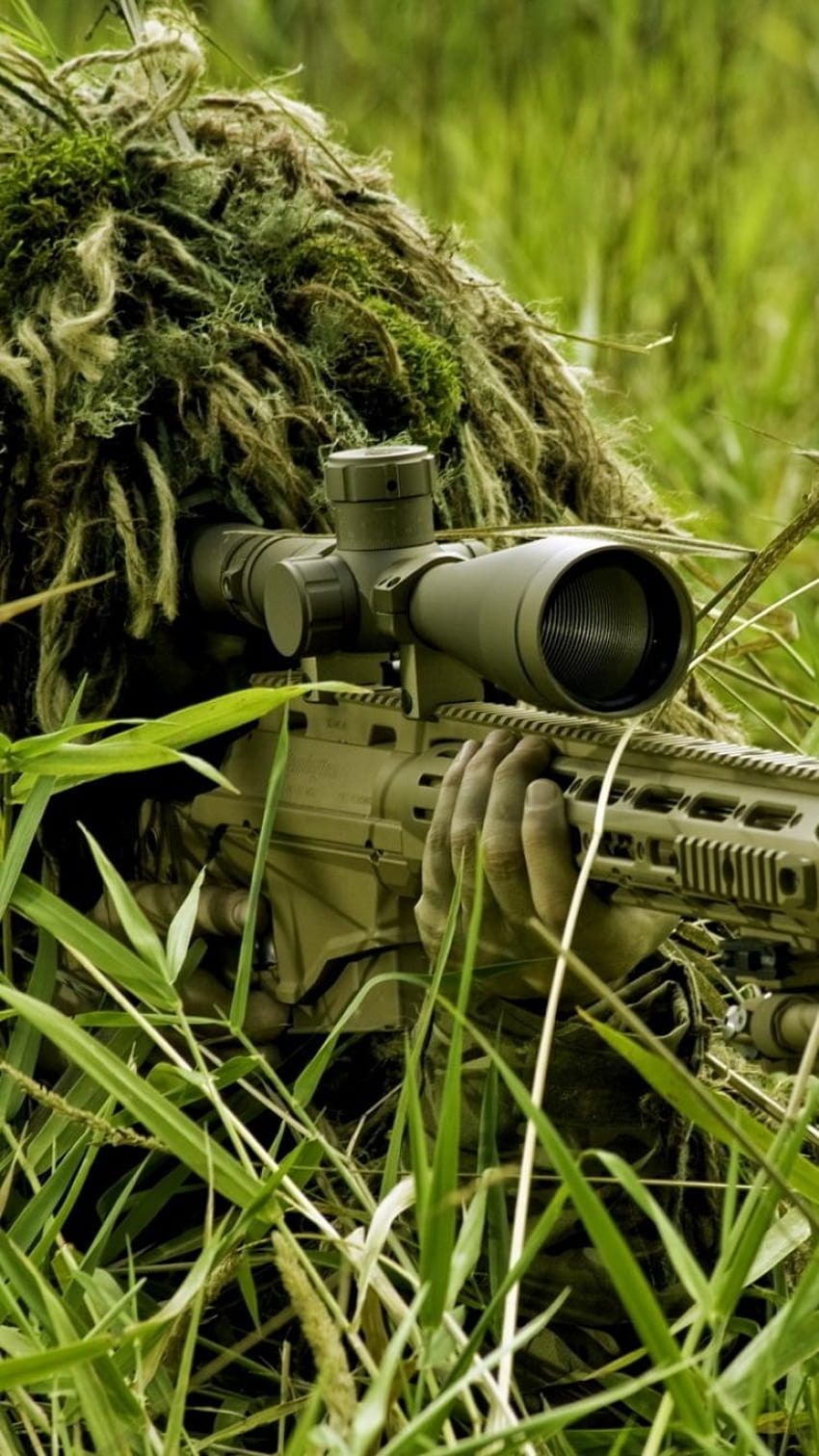 Militär/Scharfschütze, Scharfschützentelefon HD-Handy-Hintergrundbild