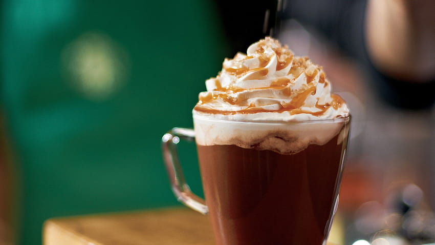 Starbucks Debuts Bottled Salted Caramel Mocha Lattes in Grocery Stores HD wallpaper