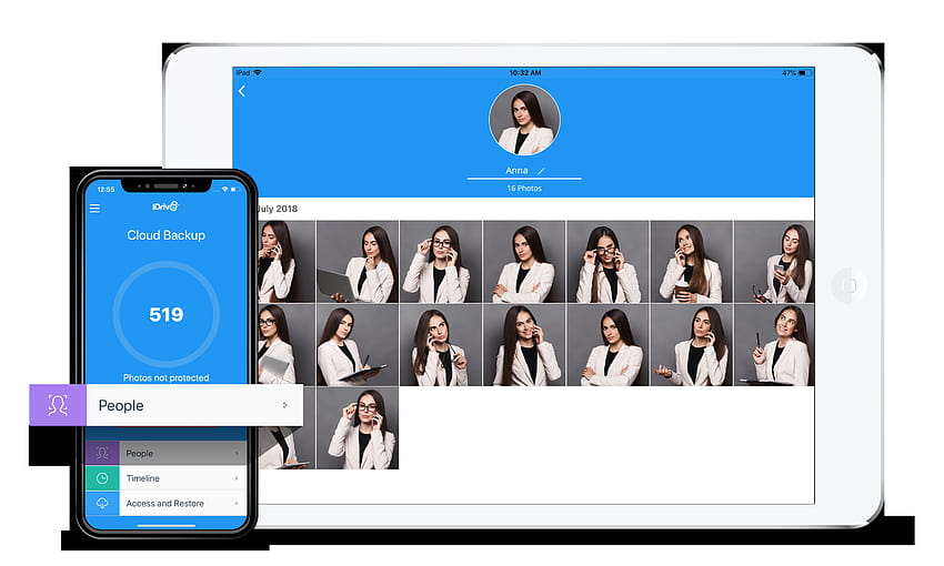 IDrive menambahkan pengenalan wajah untuk mengatur Anda secara otomatis Wallpaper HD