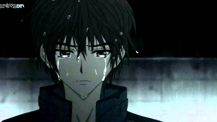 Sad Anime Girl Crying In The Rain Alone gepostet von Christopher Tremblay, Anime Boys Crying HD-Hintergrundbild