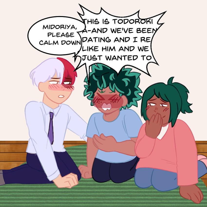 Tododeku Family posted by Ethan Sellers, todoroki family HD phone ...