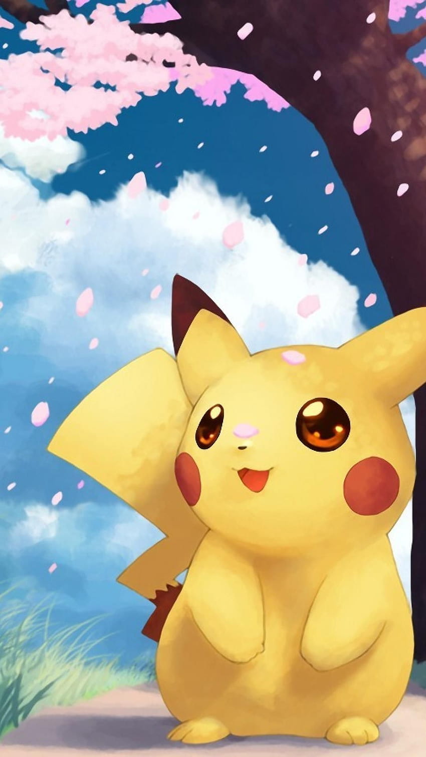 Pikachu Cute posted by Ryan Peltier, cute pokemon kawaii HD phone wallpaper