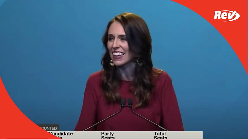 Transcrição do discurso da vitória da primeira-ministra da Nova Zelândia, Jacinda Ardern: vence as eleições de 2020 na Nova Zelândia papel de parede HD