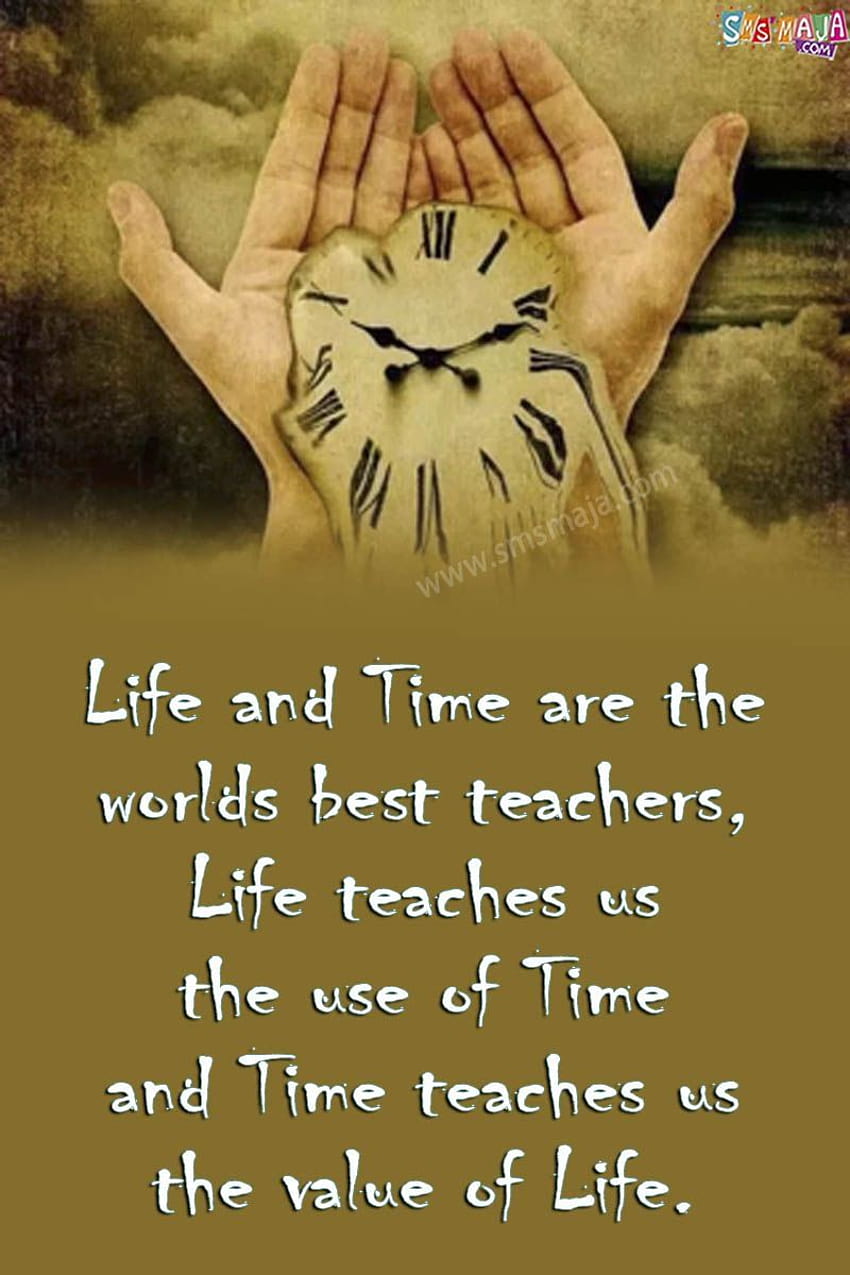 Father and time quotes Smsmaja on twitter life time worlds father time teaches HD phone wallpaper