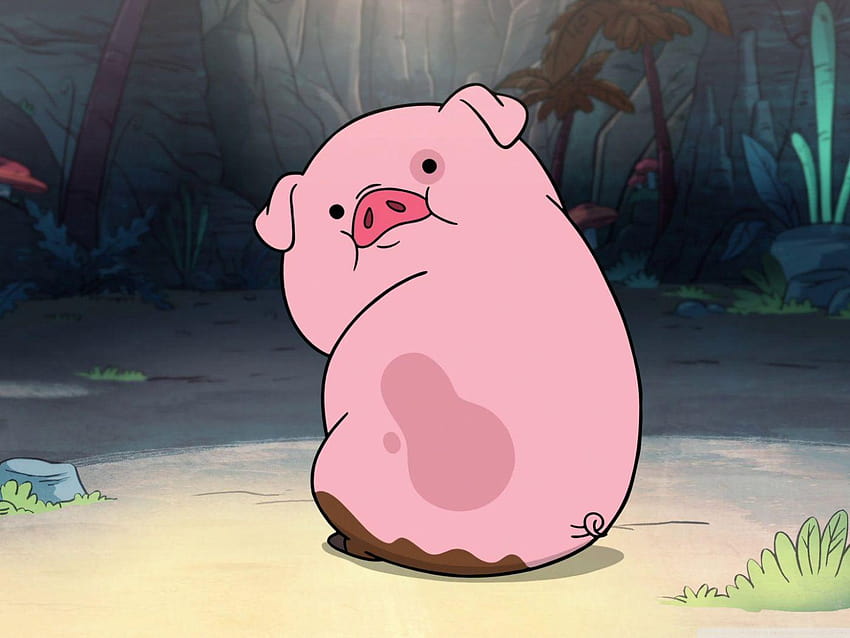 Cute Funny Piggy ❤ for Ultra TV, pig cartoons HD wallpaper