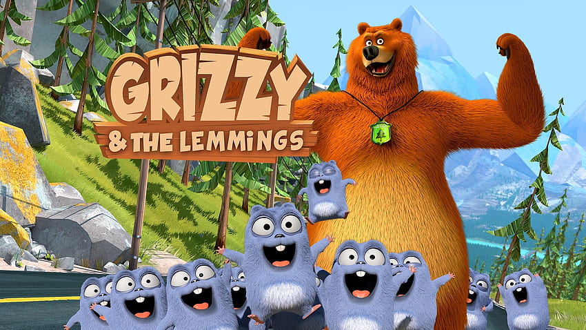 Grizzy ve Lemming'ler, boz ve Lemming'ler HD duvar kağıdı