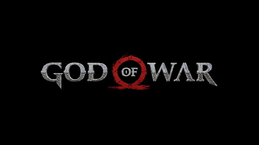 Logo God of War Ps4, logo God of War 4 Tapeta HD