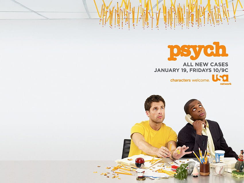 wallon: Psych Season 6, acara tv psych Wallpaper HD