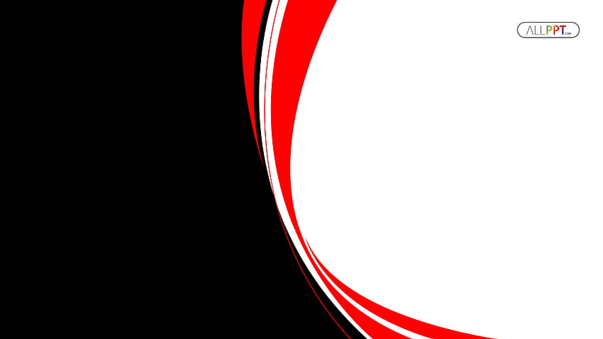 PPT) Abstrak latar belakang bergelombang merah dan hitam PowerPoint Template, bergelombang abstrak bersemangat Wallpaper HD