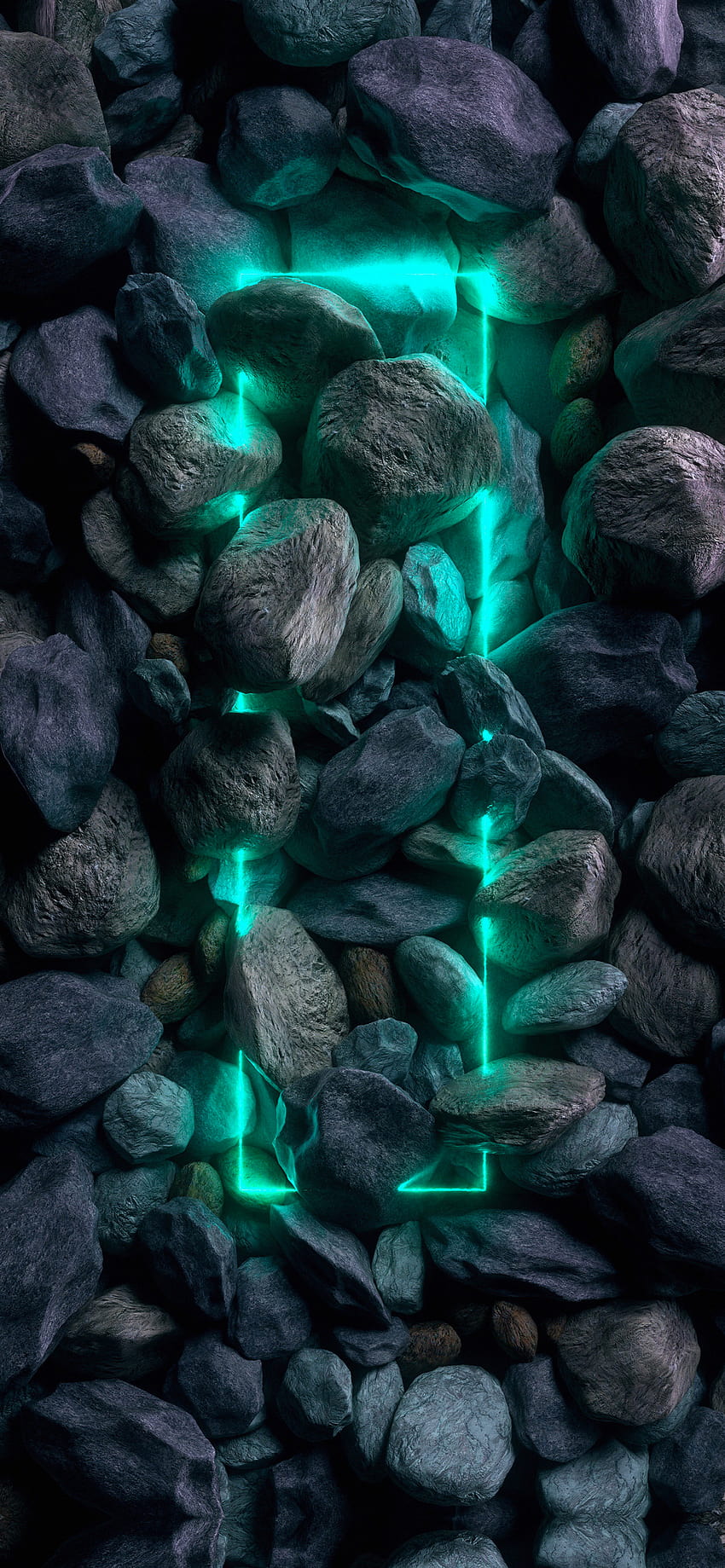 Neon Stone and Backgrounds on PicGaGa, dark stone HD phone wallpaper