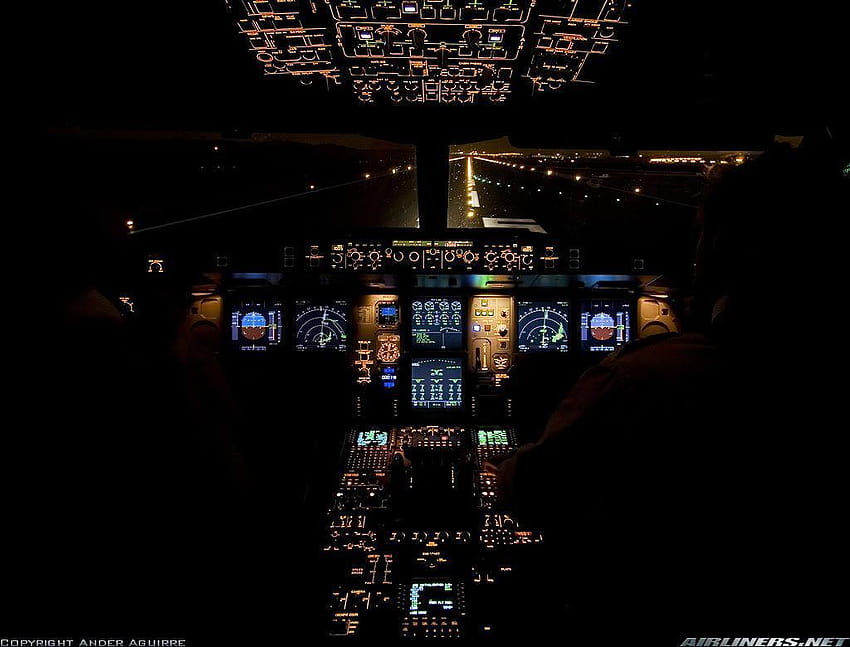 Airplane Cockpit Group, airbus a380 cockpit HD wallpaper