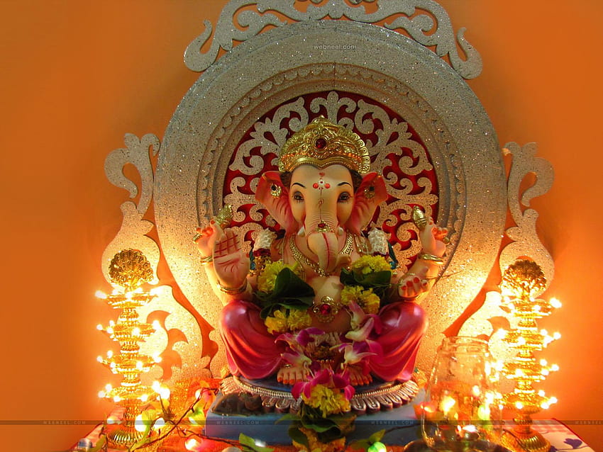 25 Dios hindú Ganesh Chaturthi, bhagwan ganesh fondo de pantalla