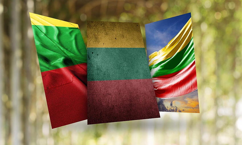 Lithuania Flag for Android HD wallpaper