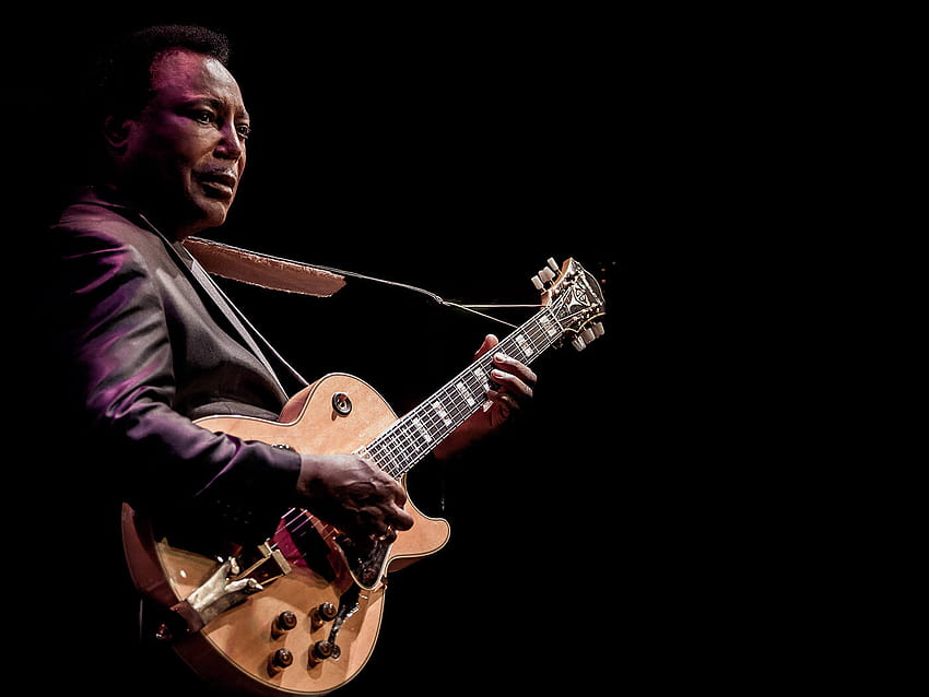 I don't care who plays it; I just love the sound of the instrument” George Benson on his love for guitar HD wallpaper