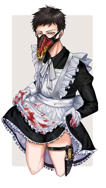 Anime boy and maid HD wallpapers | Pxfuel