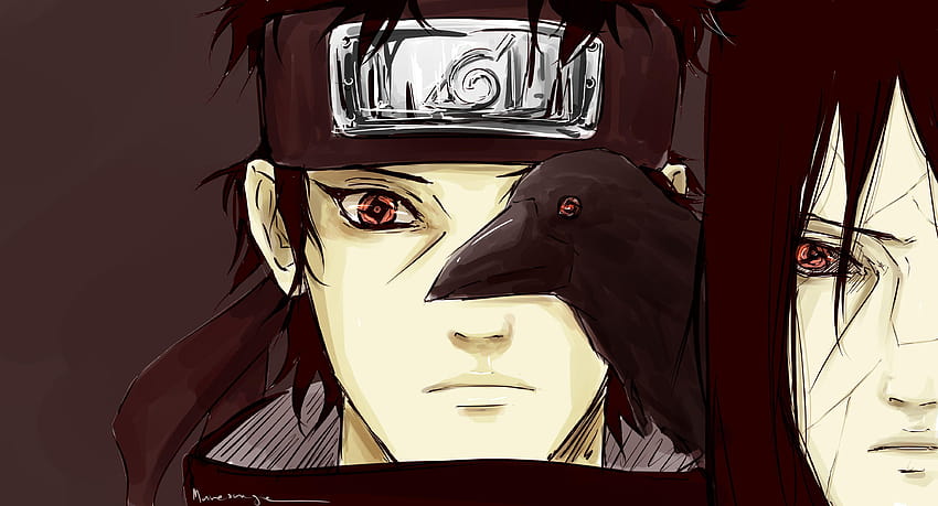 Logo do clã Uchiha 4K baixar papel de parede