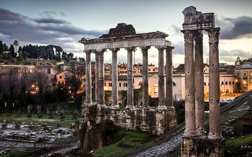 tło, panoramiczny, Rzym, Włochy, ruiny, Włochy, panoramiczny, tło, ruiny, pełny ekran, , panoramiczny, pełny ekran, forum, sekcja miasto w rozdzielczości 1680x1050 Tapeta HD