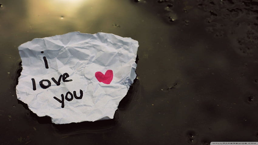 I love you Message ❤ for Ultra TV, love with messages HD wallpaper