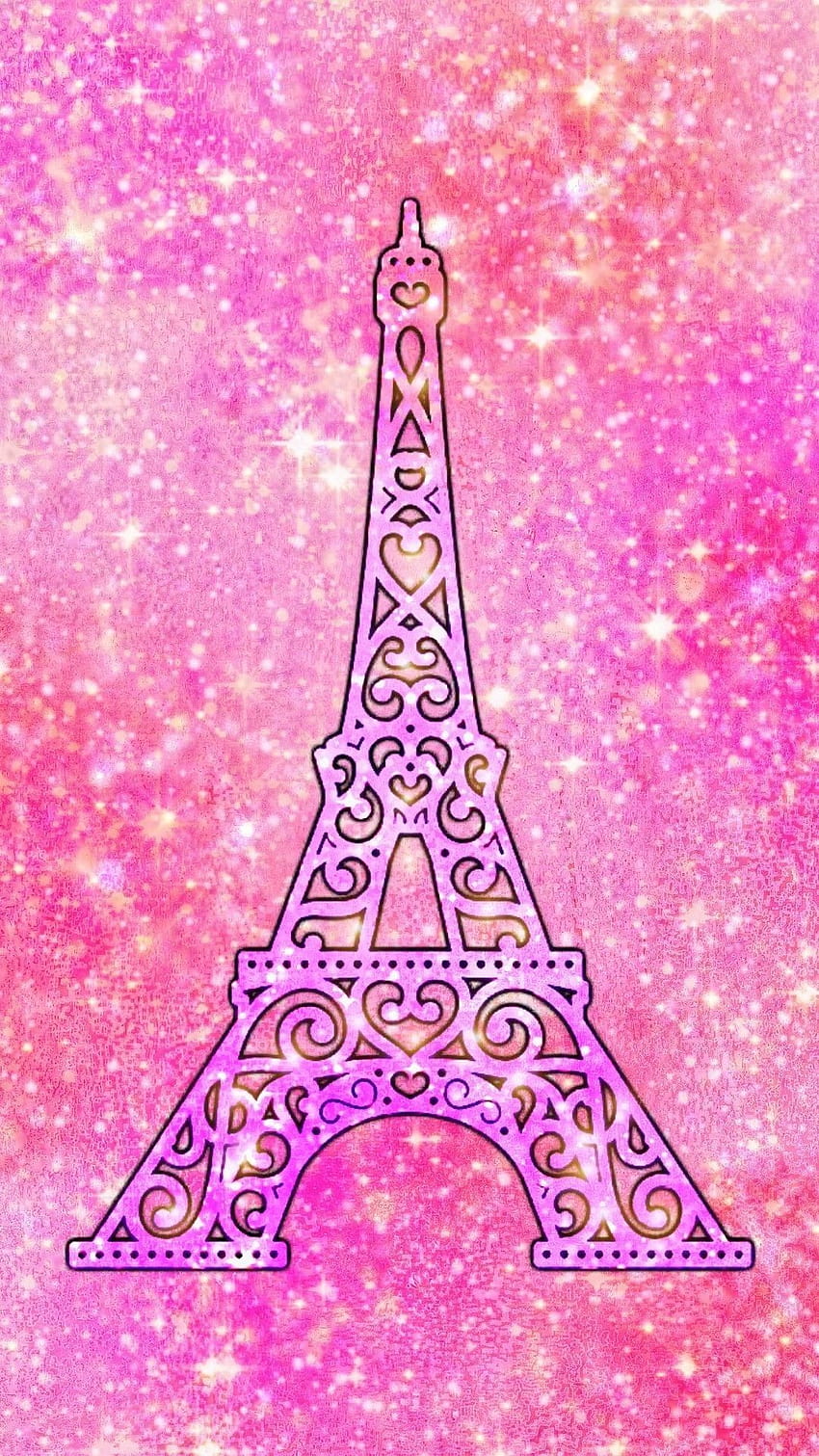Love Pink Paris list HD phone wallpaper