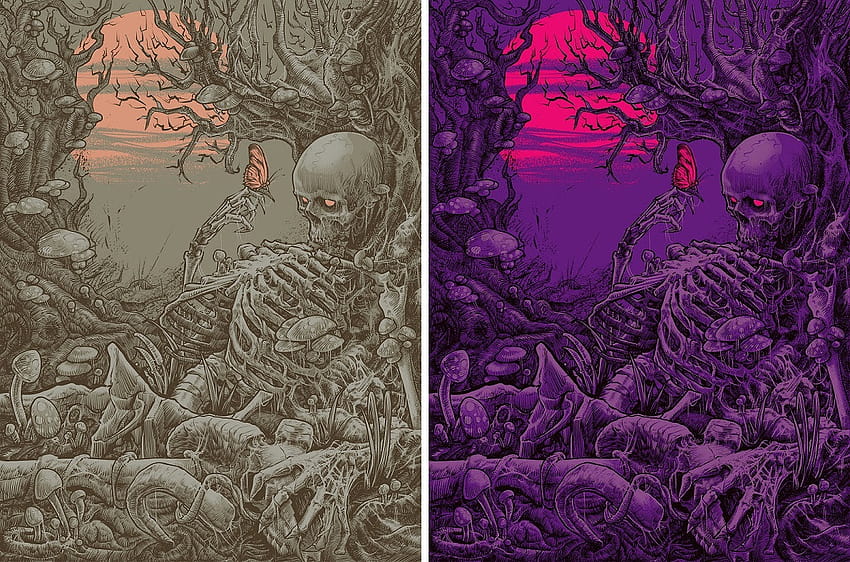 The Blot Says...: The Awakening Screen Print by Godmachine x Mad Duck Posters HD wallpaper
