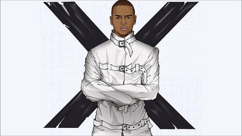 Chris Brown , ballerino, , X, album musicale, rb Sfondo HD
