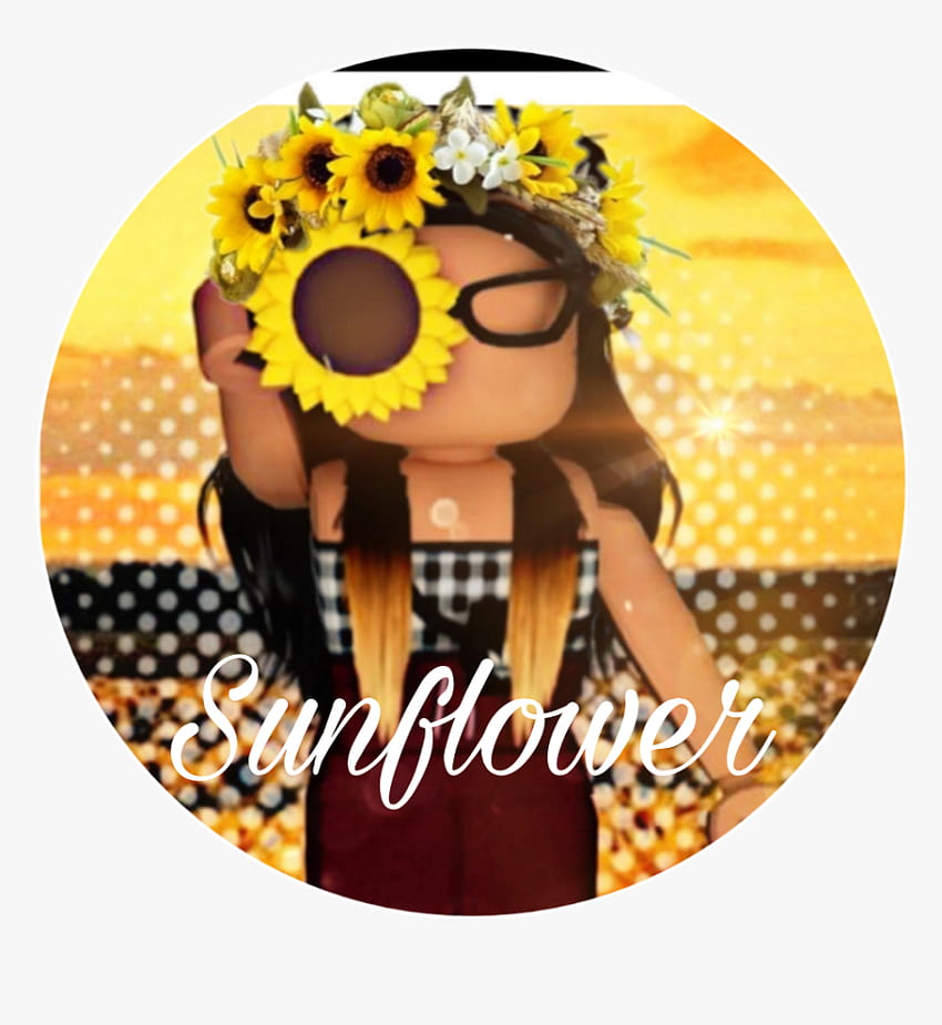 Random Gfx Roblox Girl Sunflower, roblox cewek imut wallpaper ponsel HD