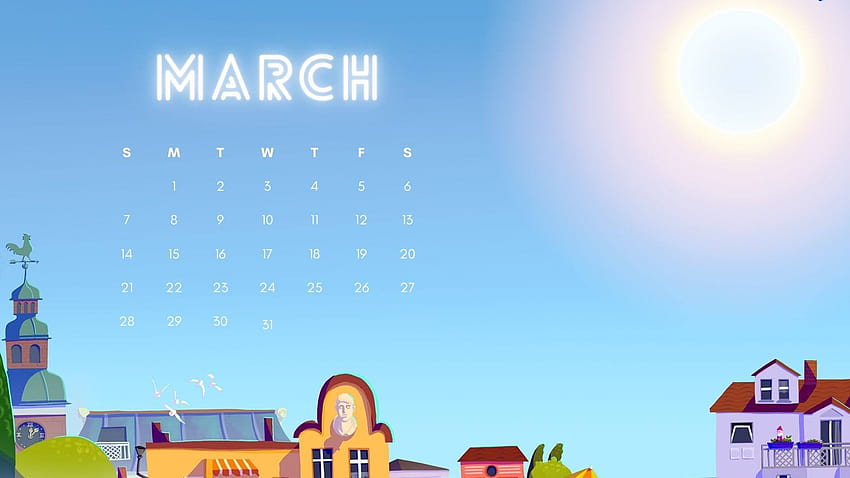 March 2021 Cute : Cute Printable March 2021 Calendar Saturdaygift : You can now get your printable calendars for 2021, 2022, 2023 as well as planners, schedules, reminders and more. HD wallpaper