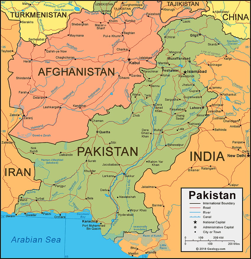 Pakistán Mapa y Satélite, bangladesh mapa fondo de pantalla del teléfono
