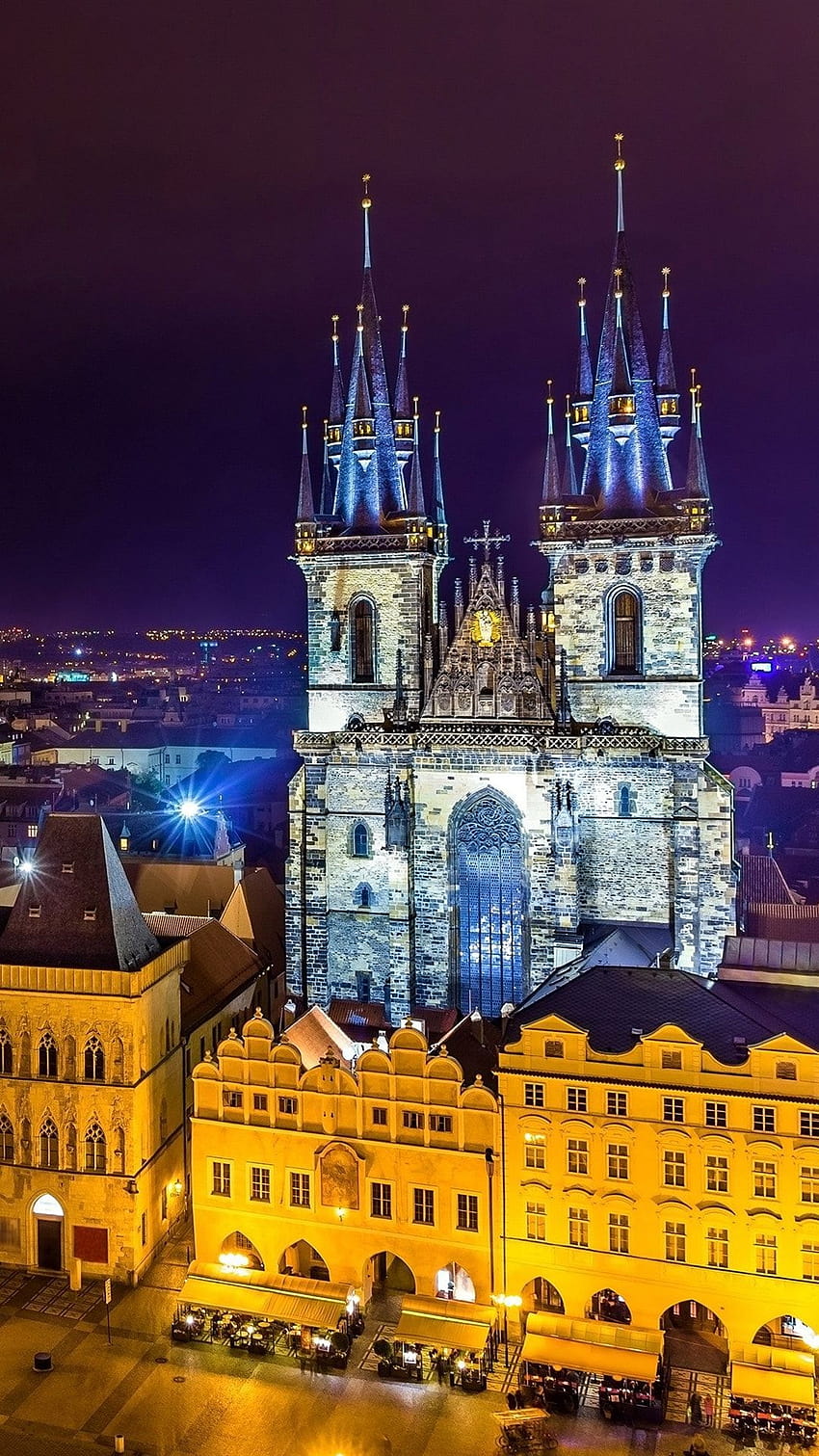 Prague Fond d'écran de téléphone HD