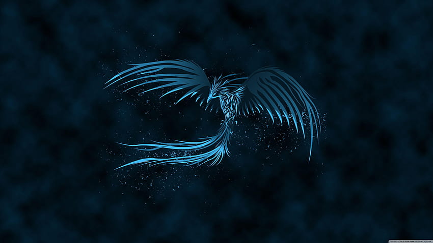 Blue Phoenix ❤ dla • Wide & Ultra Tapeta HD