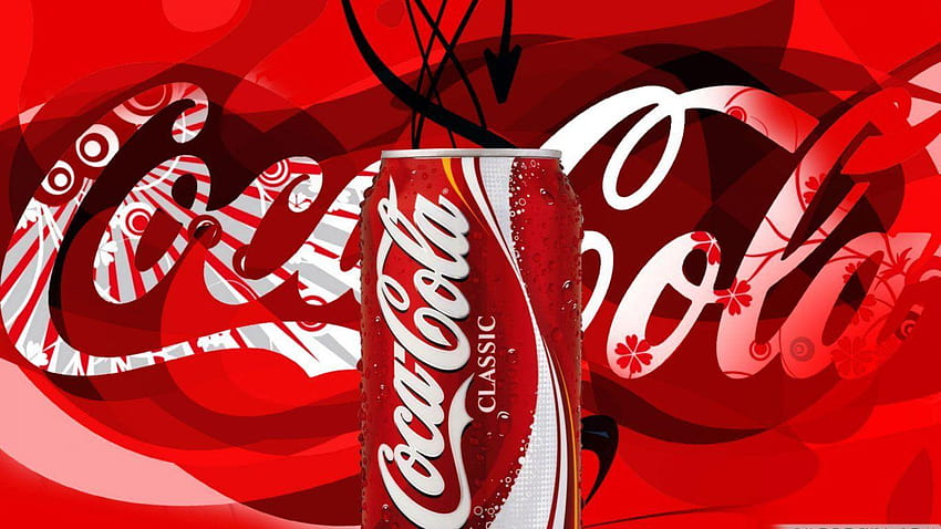 Oferecendo Coca-Cola, Coca-Cola, clássico da Coca-Cola papel de parede HD