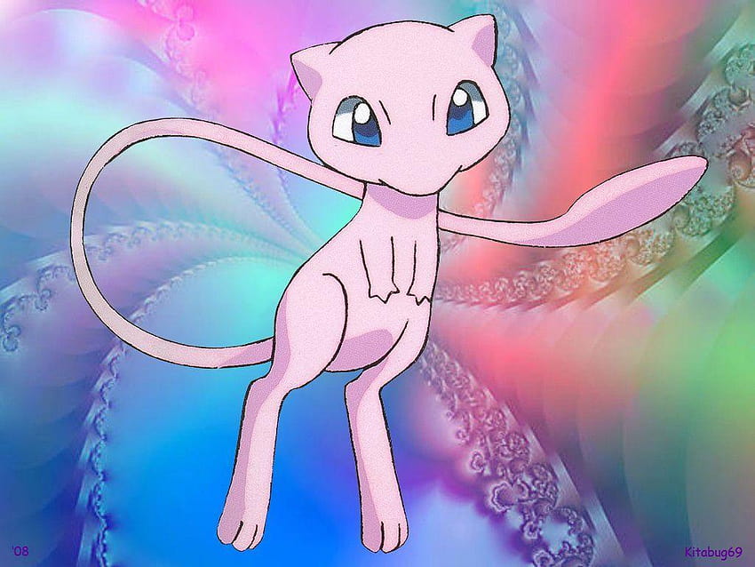 Pokemon Wallpaper . Mew . by Flows-Backgrounds on DeviantArt