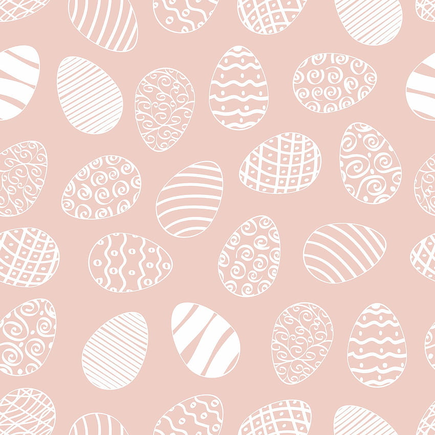 Seamless easter day egg pattern with hand drawn traditional christian black white colored eggs randomly falling on light blue backgrounds vector illustration. Glitch effect elements. 4758726 Vector Art at Vecteezy, easter chevron HD phone wallpaper