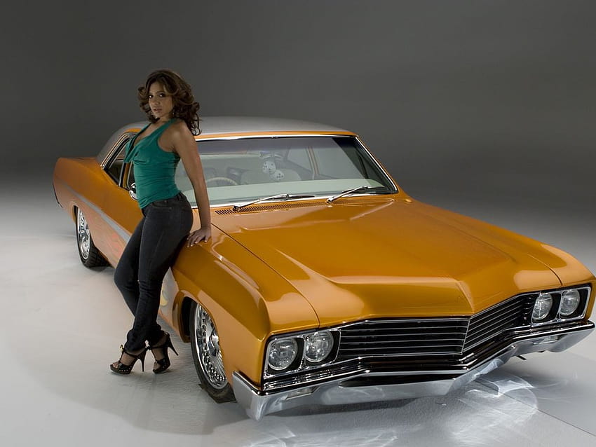 Vida Guerra, Classic Car, Low Ride, Car, Women With Cars / and Mobile Backgrounds papel de parede HD